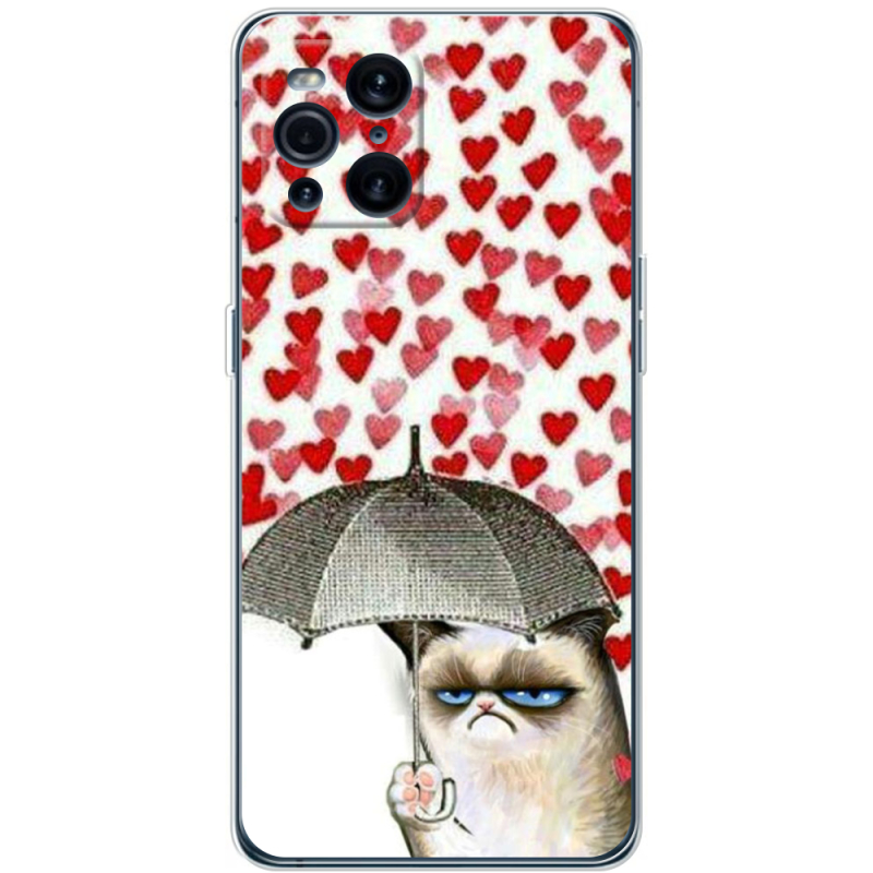 Чехол BoxFace OPPO Find X3 Pro Raining Hearts