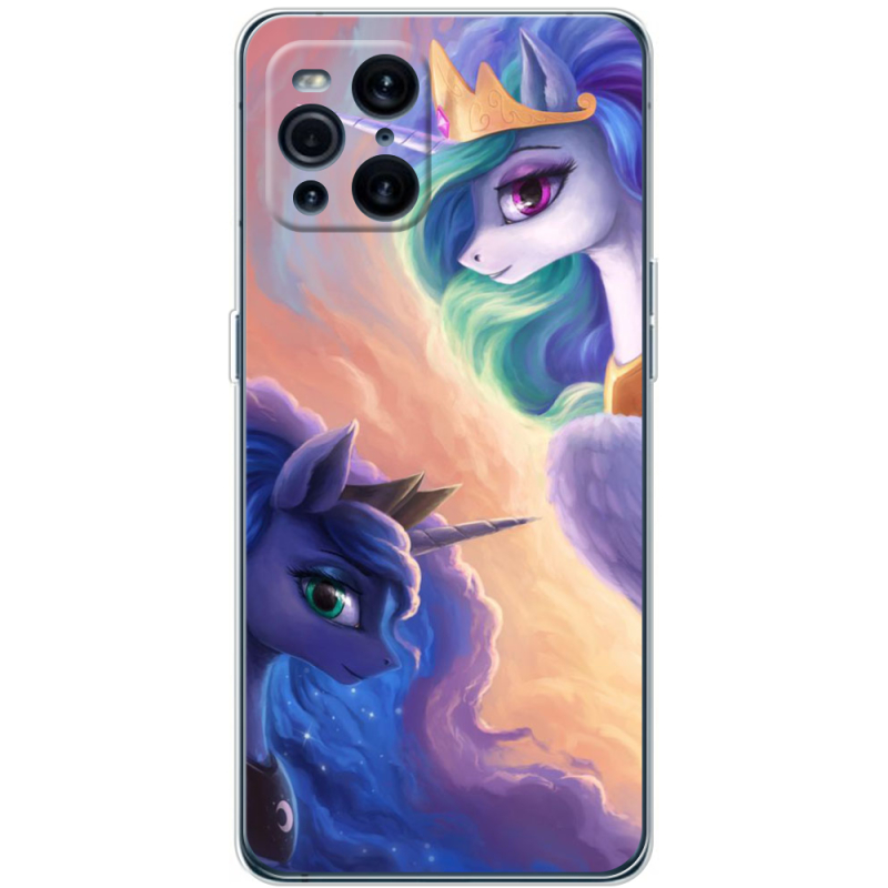 Чехол BoxFace OPPO Find X3 Pro My Little Pony Rarity  Princess Luna