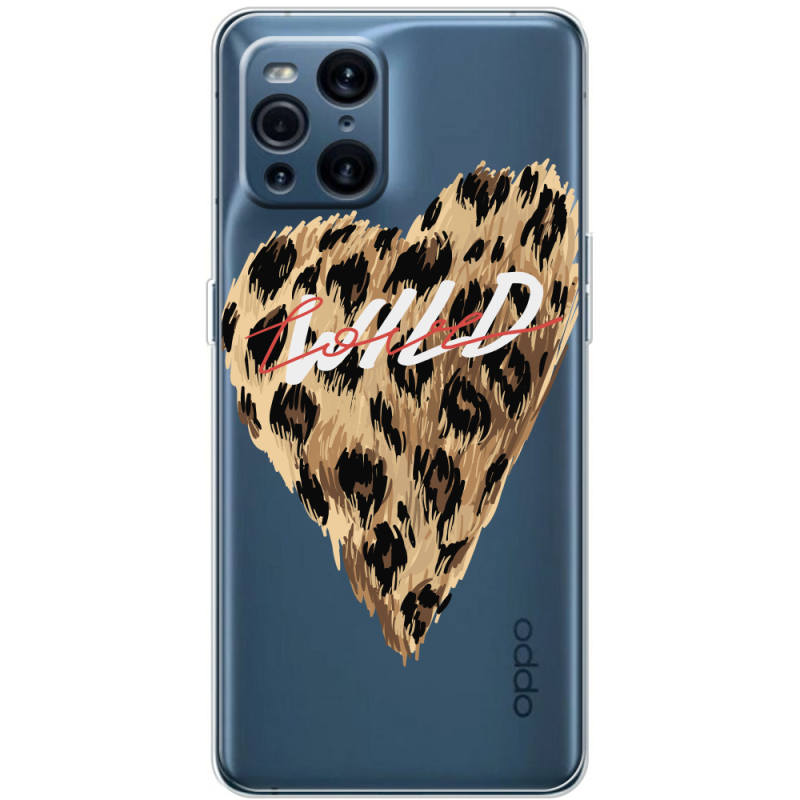 Прозрачный чехол BoxFace OPPO Find X3 Pro Wild Love