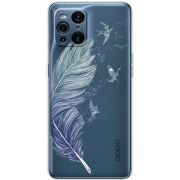 Прозрачный чехол BoxFace OPPO Find X3 Pro Feather