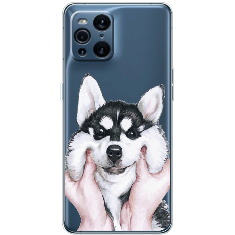 Прозрачный чехол BoxFace OPPO Find X3 Pro Husky