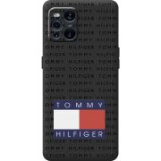 Черный чехол BoxFace OPPO Find X3 Pro Tommy Print