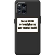 Черный чехол BoxFace OPPO Find X3 Pro 