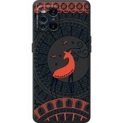 Черный чехол BoxFace OPPO Find X3 Pro Ornament
