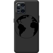 Черный чехол BoxFace OPPO Find X3 Pro Earth