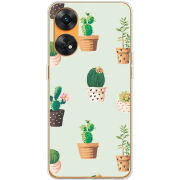 Чехол BoxFace OPPO Reno 8T 4G L-green Cacti