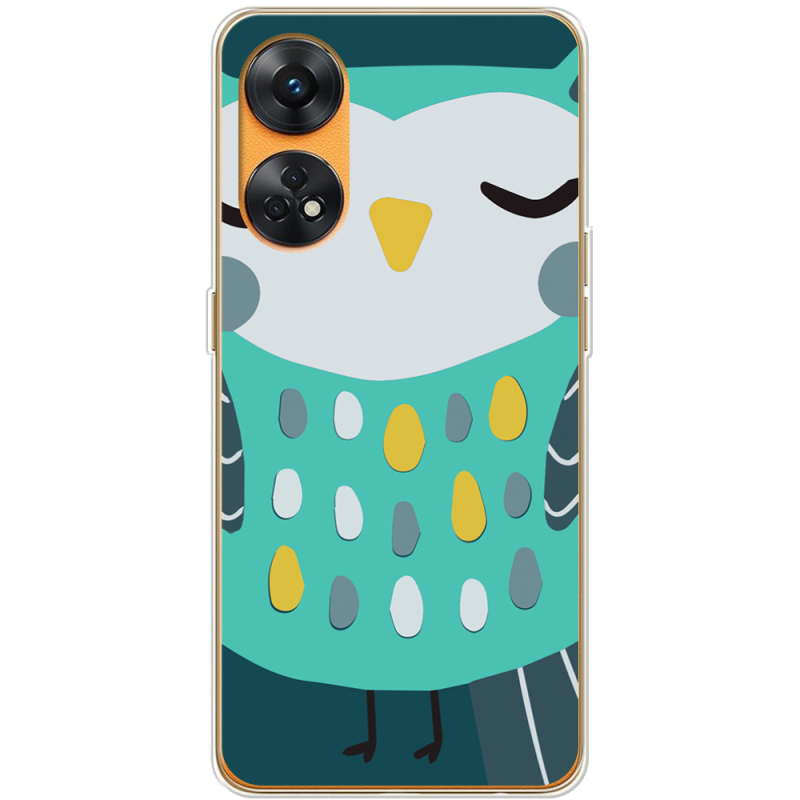 Чехол BoxFace OPPO Reno 8T 4G Green Owl