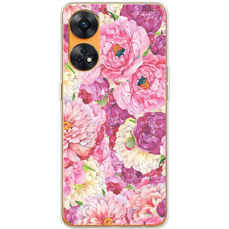 Чехол BoxFace OPPO Reno 8T 4G Pink Peonies