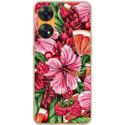 Чехол BoxFace OPPO Reno 8T 4G Tropical Flowers