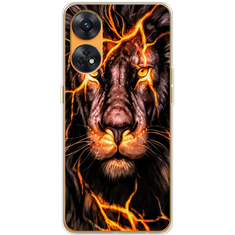 Чехол BoxFace OPPO Reno 8T 4G Fire Lion