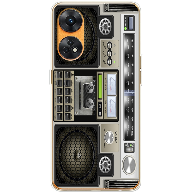 Чехол BoxFace OPPO Reno 8T 4G Old Boombox