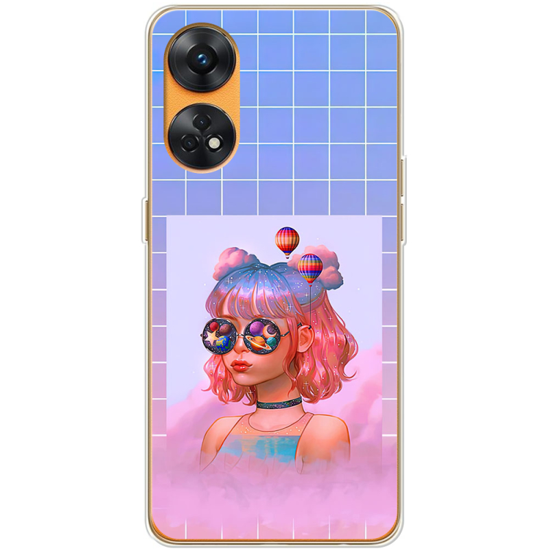 Чехол BoxFace OPPO Reno 8T 4G Girl in the Clouds