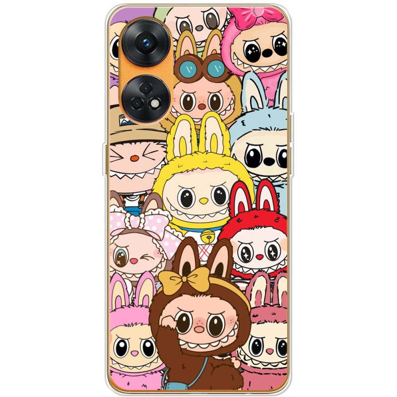 Чехол BoxFace OPPO Reno 8T 4G Labubu