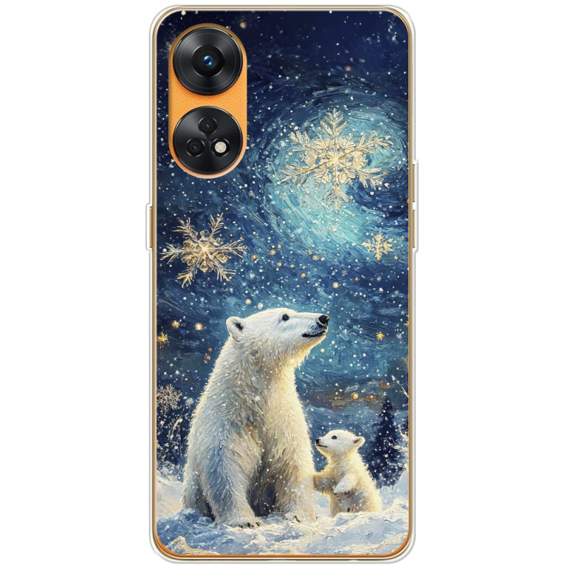 Чехол BoxFace OPPO Reno 8T 4G Північні ведмеді