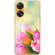 Чехол BoxFace OPPO Reno 8T 4G Bouquet of Tulips