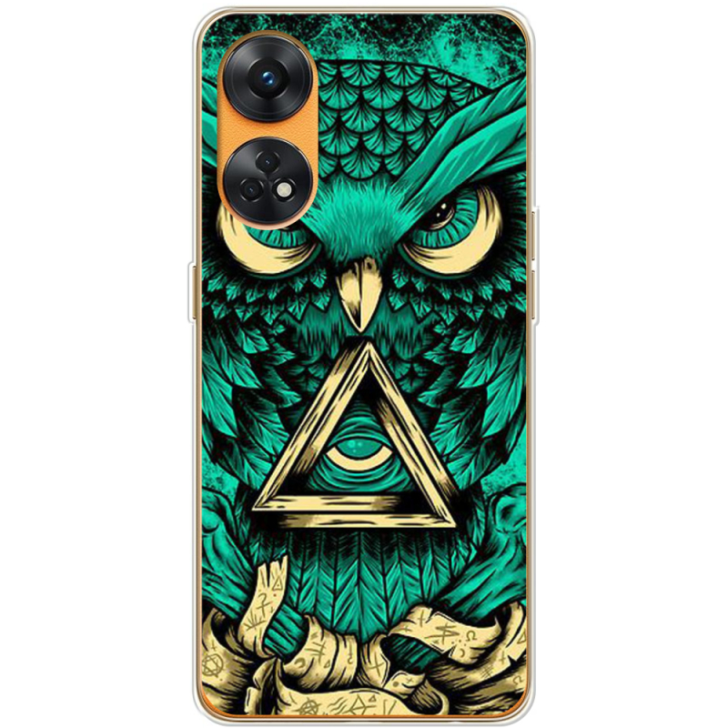 Чехол BoxFace OPPO Reno 8T 4G Masonic Owl