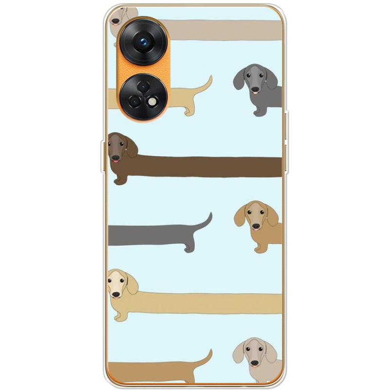 Чехол BoxFace OPPO Reno 8T 4G Dachshund