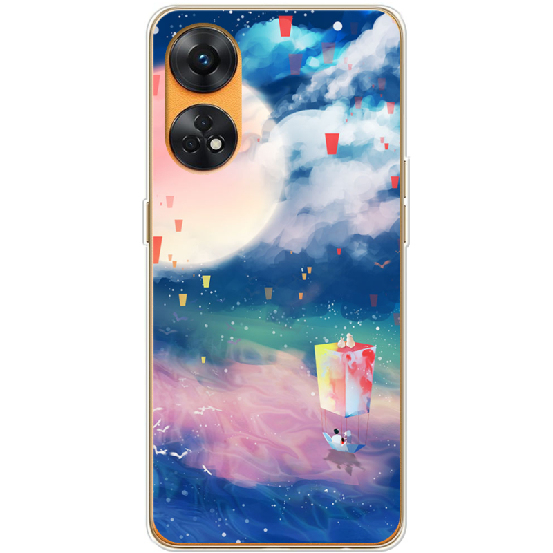 Чехол BoxFace OPPO Reno 8T 4G Sky Lanterns