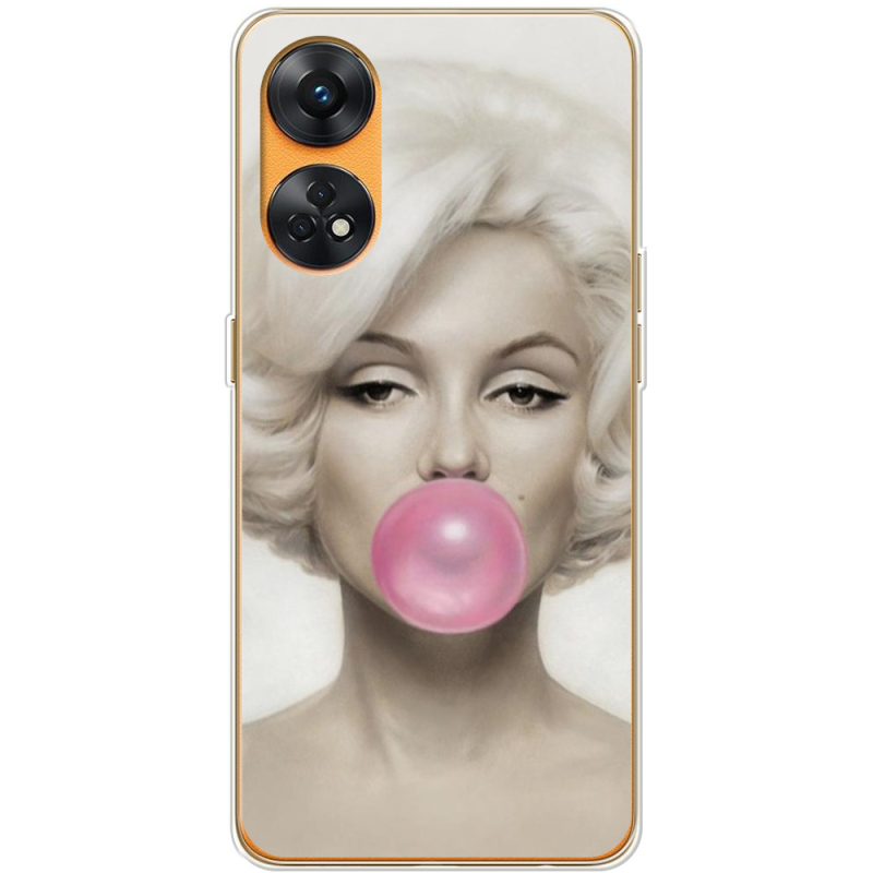 Чехол BoxFace OPPO Reno 8T 4G Marilyn Monroe Bubble Gum