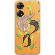 Прозрачный чехол BoxFace OPPO Reno 8T 4G Cute Mermaid