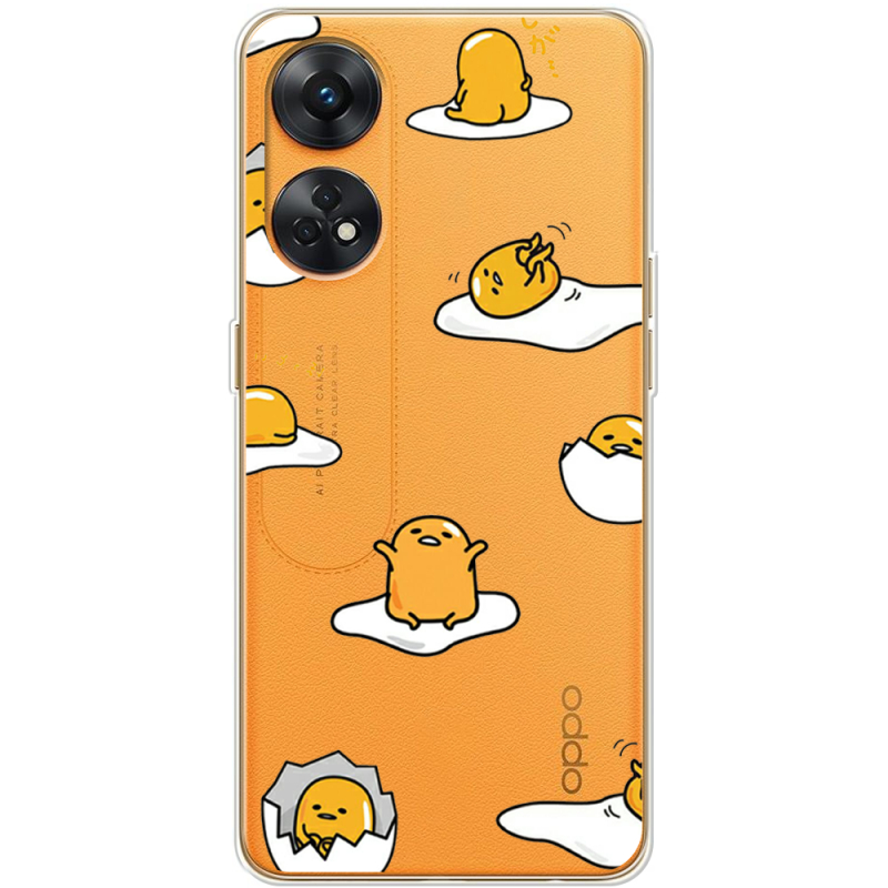 Прозрачный чехол BoxFace OPPO Reno 8T 4G Gudetama