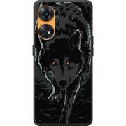 Черный чехол BoxFace OPPO Reno 8T 4G Wolf