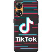 Черный чехол BoxFace OPPO Reno 8T 4G Tik Tok