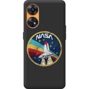 Черный чехол BoxFace OPPO Reno 8T 4G NASA