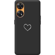 Черный чехол BoxFace OPPO Reno 8T 4G My Heart