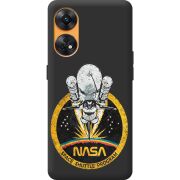 Черный чехол BoxFace OPPO Reno 8T 4G NASA Spaceship