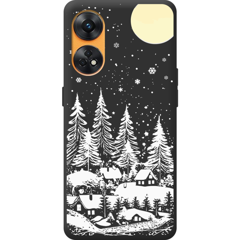 Черный чехол BoxFace OPPO Reno 8T 4G 