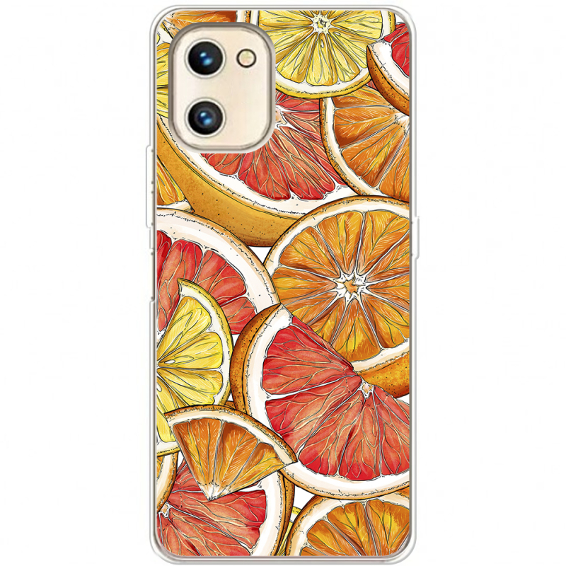 Чехол BoxFace Umidigi A13S Citrus Pattern