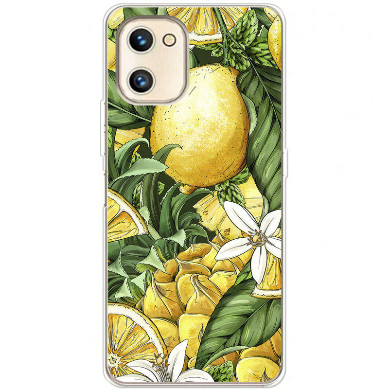 Чехол BoxFace Umidigi A13S Lemon Pattern