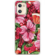 Чехол BoxFace Umidigi A13S Tropical Flowers