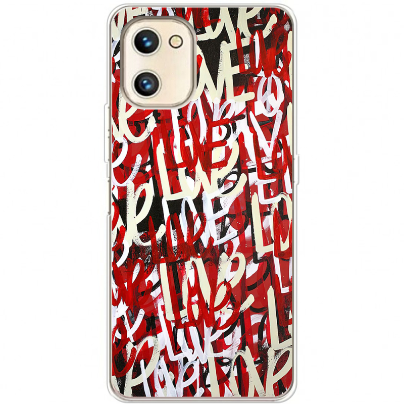 Чехол BoxFace Umidigi A13S Love Graffiti