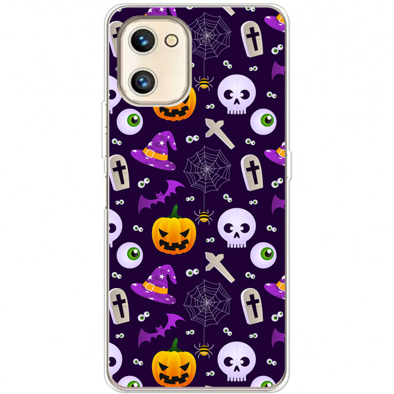 Чехол BoxFace Umidigi A13S Halloween Purple Mood