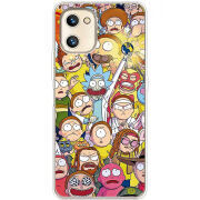 Чехол BoxFace Umidigi A13S Rick and Morty