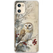 Чехол BoxFace Umidigi A13S Christmas Owl