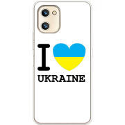 Чехол BoxFace Umidigi A13S I love Ukraine