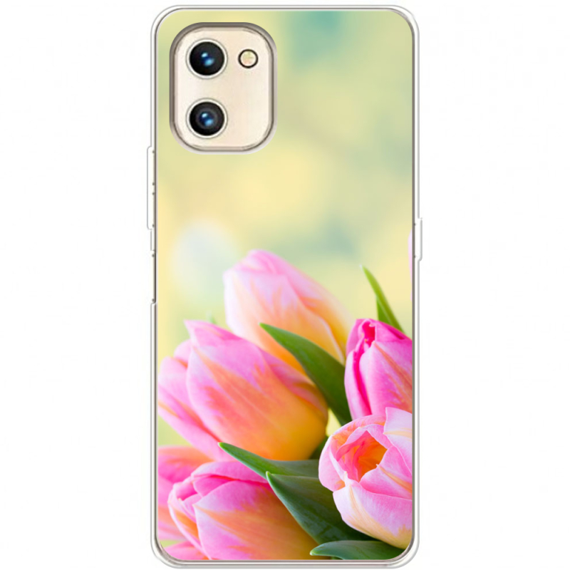 Чехол BoxFace Umidigi A13S Bouquet of Tulips