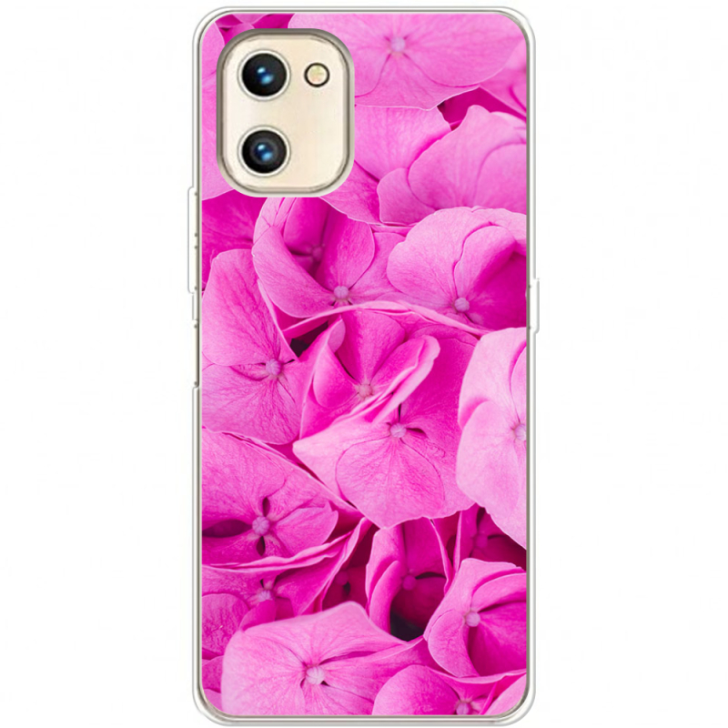 Чехол BoxFace Umidigi A13S Pink Flowers