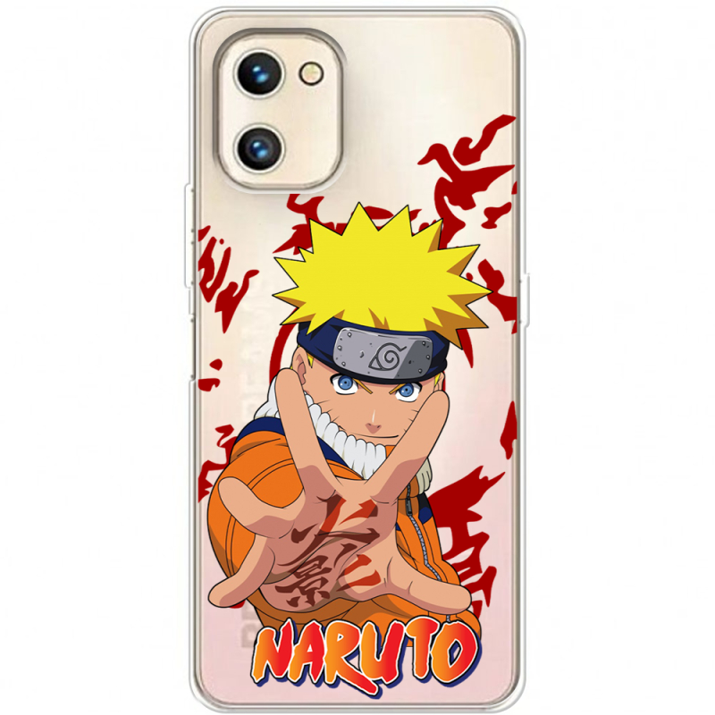 Прозрачный чехол BoxFace Umidigi A13S Naruto