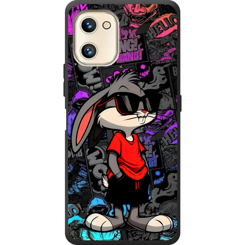 Черный чехол BoxFace Umidigi A13S Малий вухань