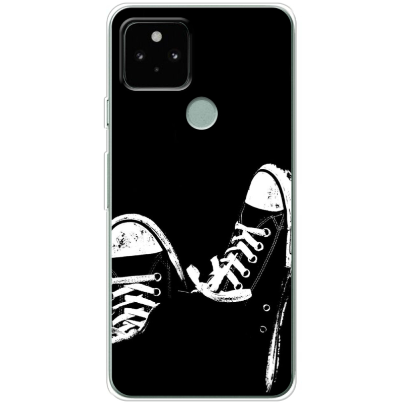 Чехол BoxFace Google Pixel 5A Black Sneakers