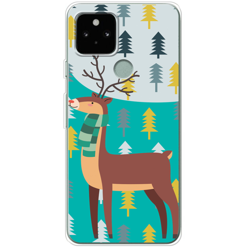 Чехол BoxFace Google Pixel 5A Foresty Deer
