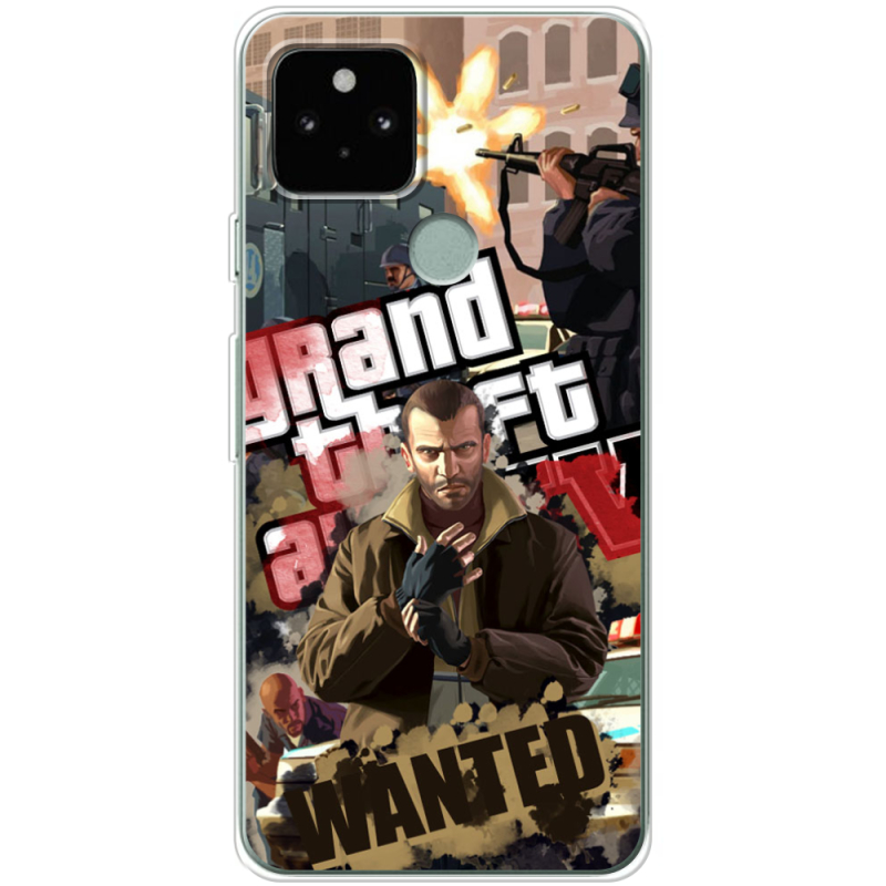 Чехол BoxFace Google Pixel 5A GTA 4