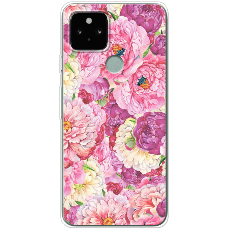 Чехол BoxFace Google Pixel 5A Pink Peonies