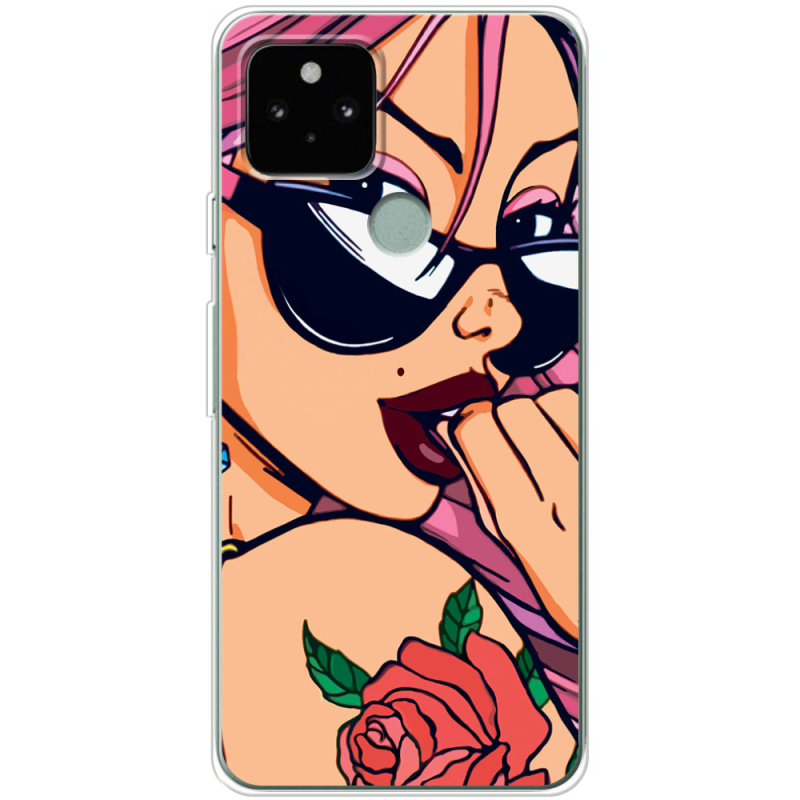 Чехол BoxFace Google Pixel 5A Pink Girl