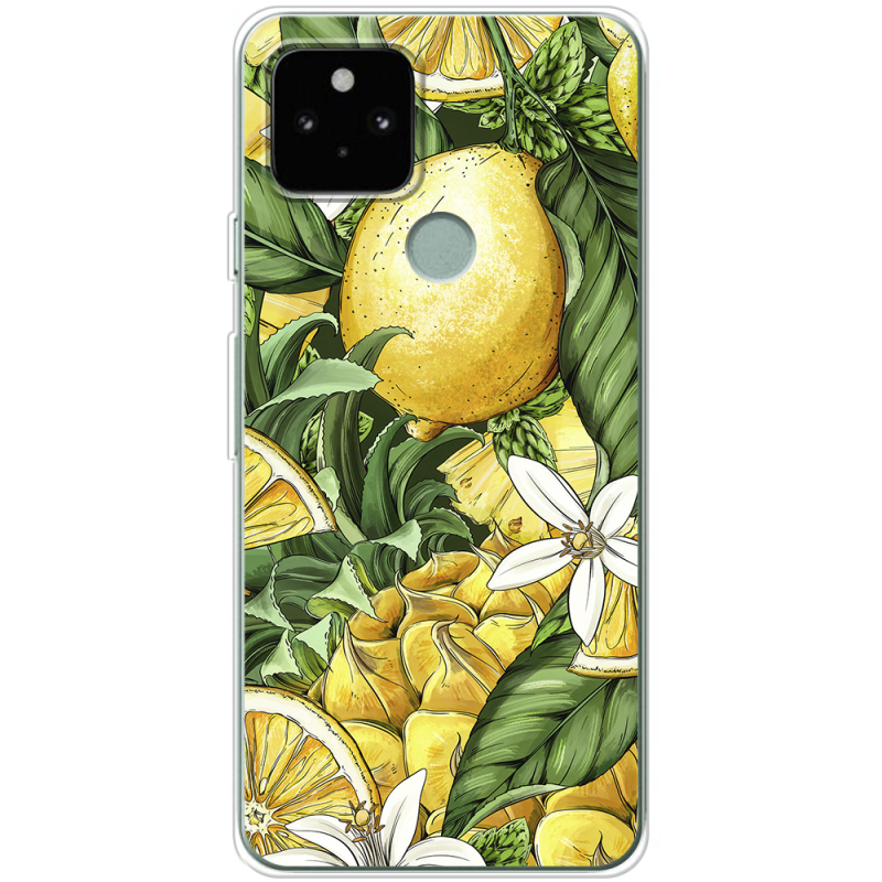 Чехол BoxFace Google Pixel 5A Lemon Pattern