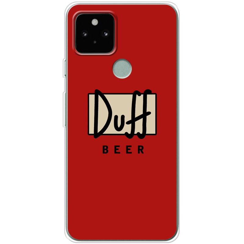 Чехол BoxFace Google Pixel 5A Duff beer